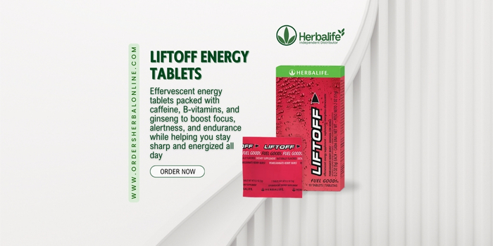 Liftoff® Energy Tablets – Herbalife Review, Benefits, Ingredients & Mental Focus Booster Guide (2025 Edition)