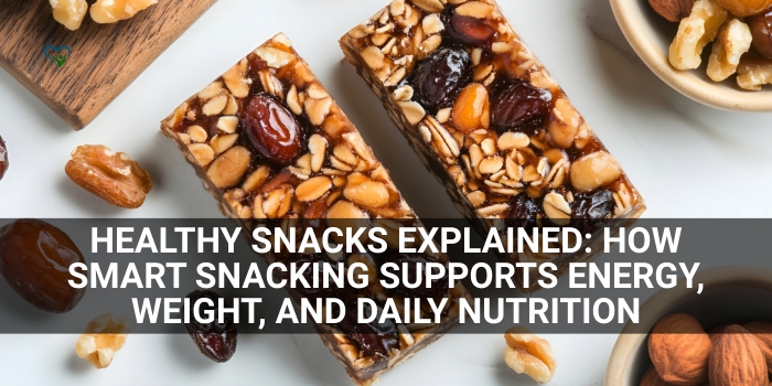 Healthy Snacks Explained: How Smart Snacking Supports Energy, Weight, and Daily Nutrition